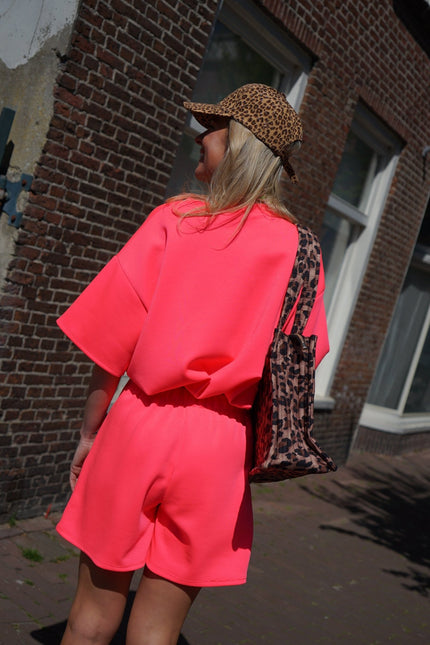 SET FLEUR NEON ROZE - Hipishet