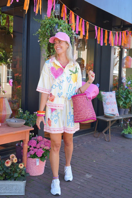 SET LEMON LOVE GEEL - Hipishet