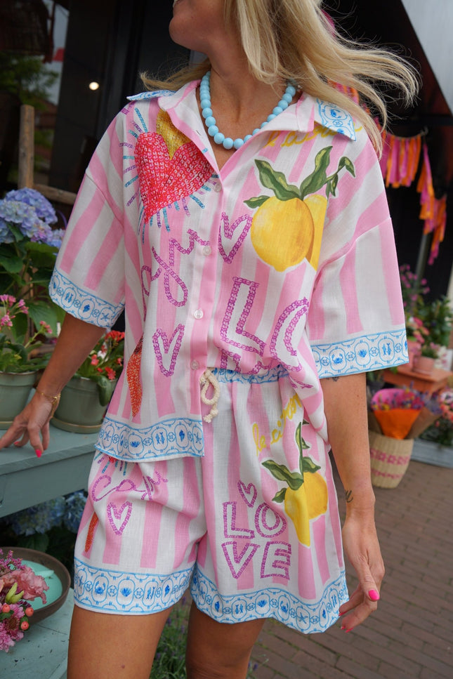 SET LEMON LOVE ROZE - Hipishet