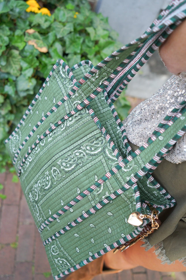 SHOPPER TAS PAISLEY ARMY - Hipishet