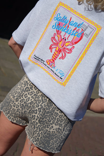SKORT SALLY LEOPARD - Hipishet