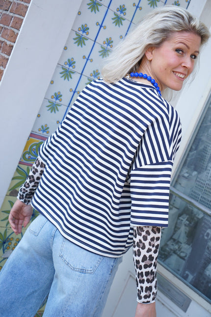 STREEP TOP EVI NAVY - Hipishet