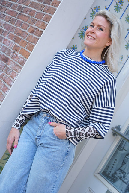 STREEP TOP EVI NAVY - Hipishet