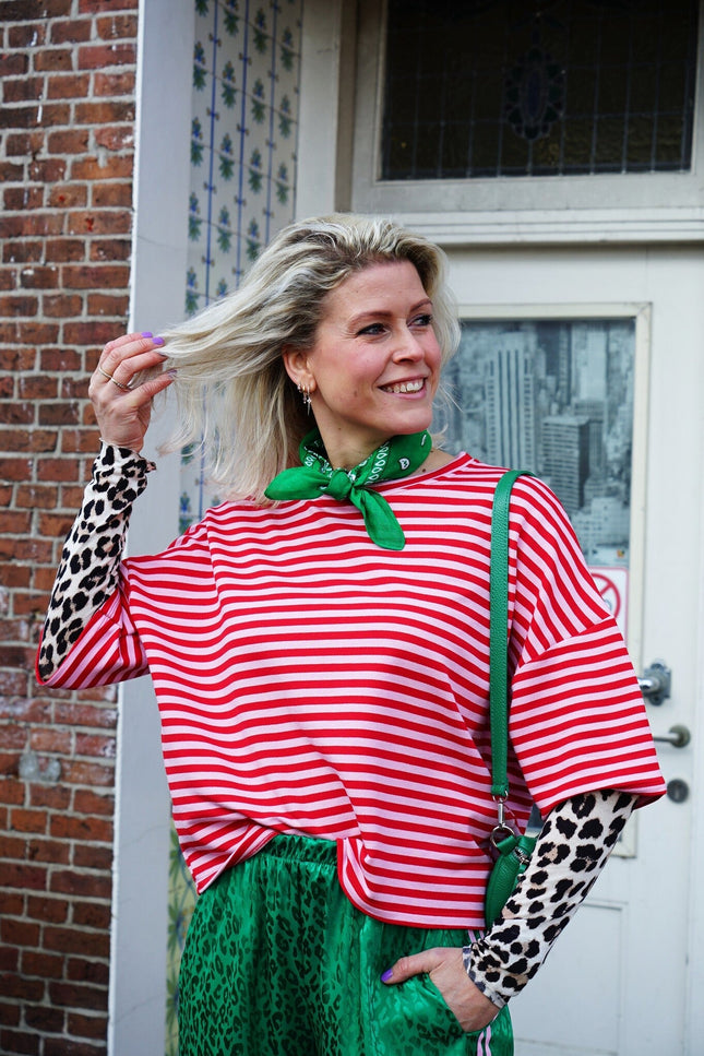 STREEP TOP EVI ROOD ROZE - Hipishet