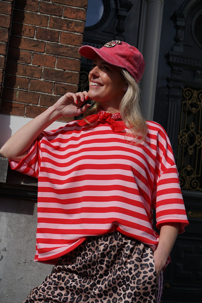 STREEP TOP FLOOR ROOD ROZE - Hipishet