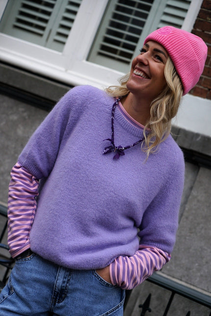 STREEP TOP KIM LILA - Hipishet