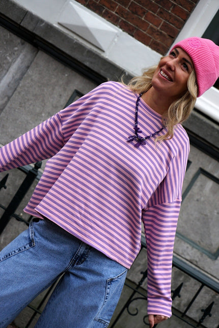 STREEP TOP KIM LILA - Hipishet
