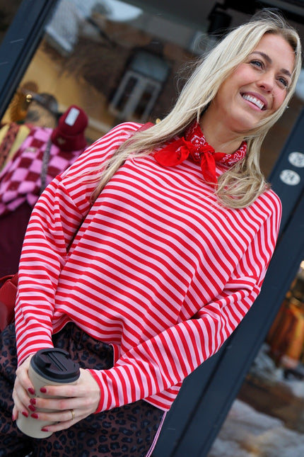 STREEP TOP KIM ROOD ROZE - Hipishet