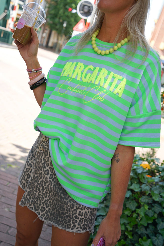 STREEP TOP MARGARITA GROEN - Hipishet