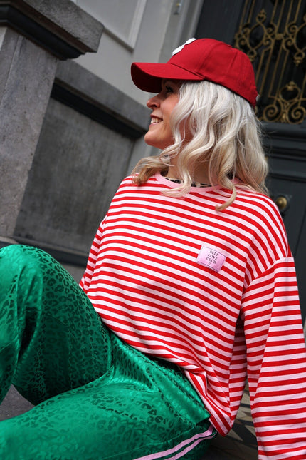 STREEP TOP SELF LOVE ROOD ROZE - Hipishet