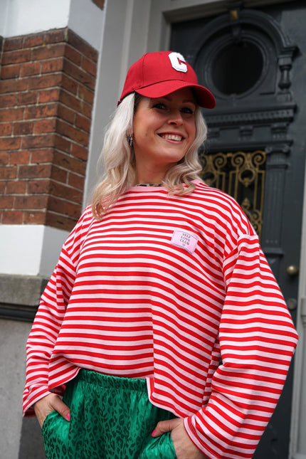 STREEP TOP SELF LOVE ROOD ROZE - Hipishet