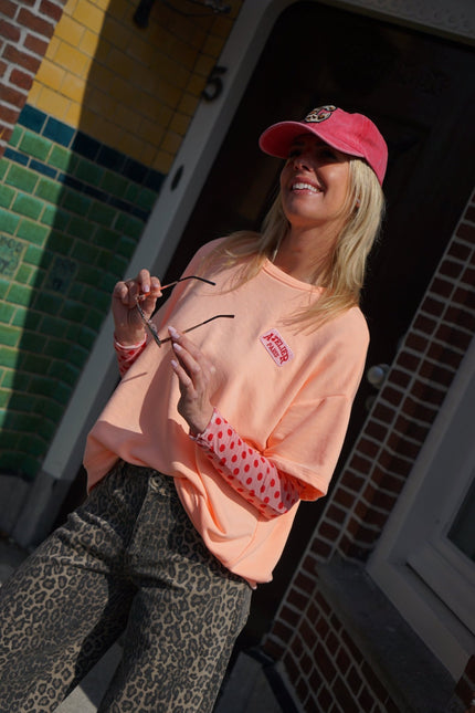 SWEATER ATELIER PARIS PEACH - Hipishet