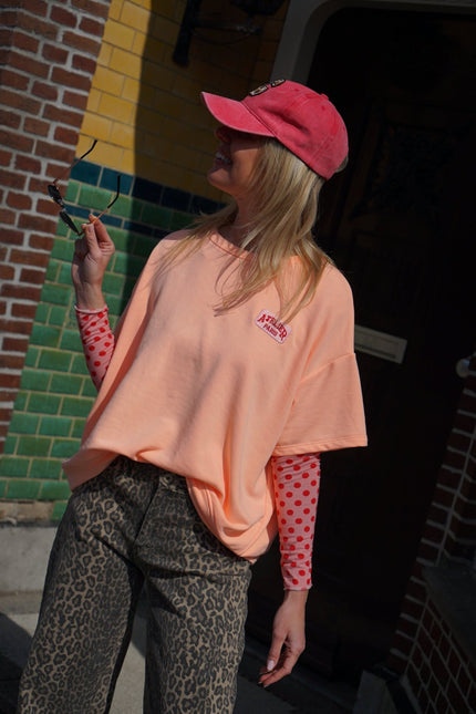 SWEATER ATELIER PARIS PEACH - Hipishet