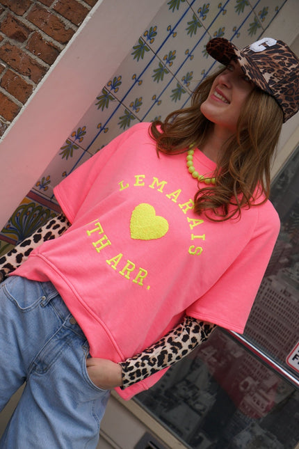 SWEATER LE MARAIS ROZE - Hipishet