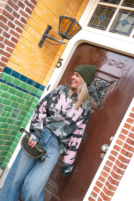 SWEATER MIRTE COPENHAGEN ARMY - Hip is het