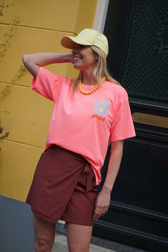 T - SHIRT AMOUR IBIZA PEACH - Hipishet