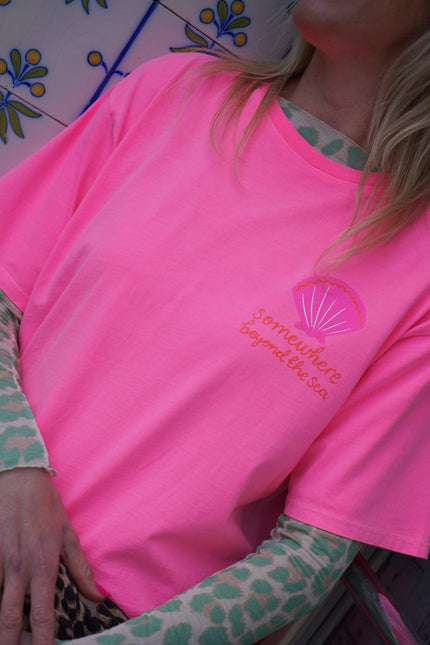 T - SHIRT BEYOND THE SEA ROZE - Hipishet