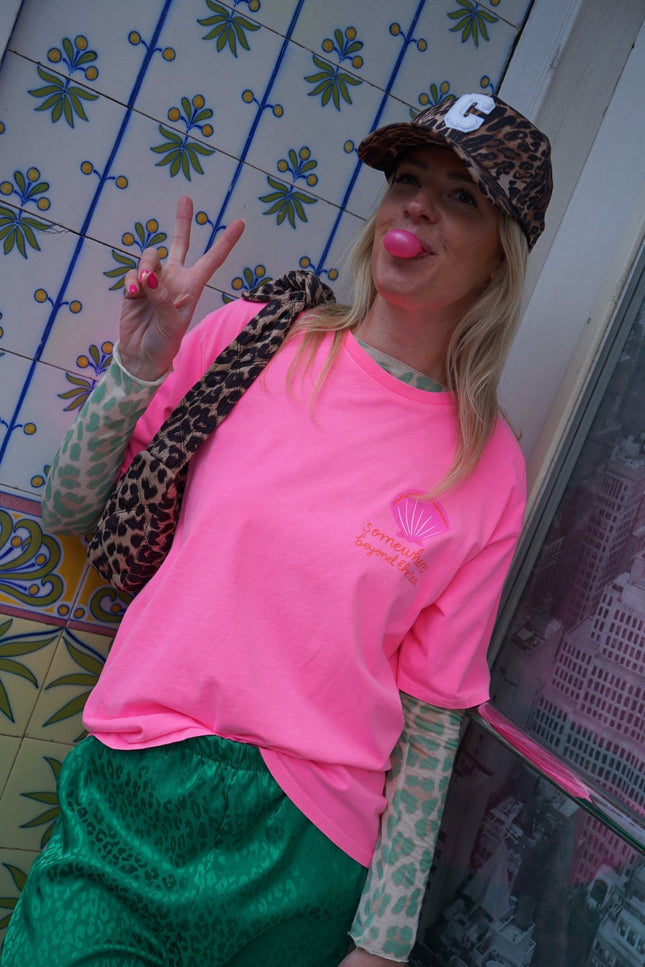 T - SHIRT BEYOND THE SEA ROZE - Hipishet