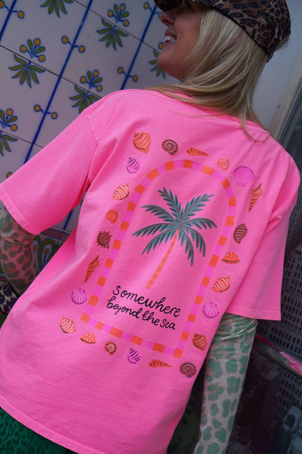 T - SHIRT BEYOND THE SEA ROZE - Hipishet