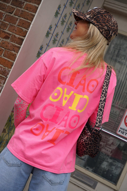 T - SHIRT CIAO ROZE - Hipishet