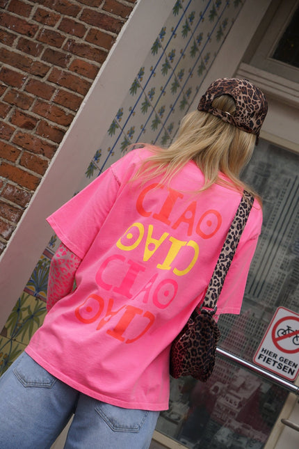 T - SHIRT CIAO ROZE - Hipishet