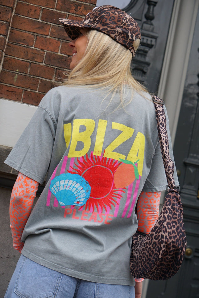 T - SHIRT IBIZA GRIJS - Hipishet