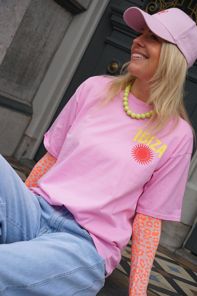 T - SHIRT IBIZA ROZE - Hipishet