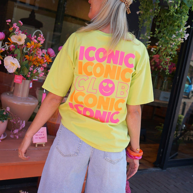T - SHIRT ICONIC GROEN - Hipishet