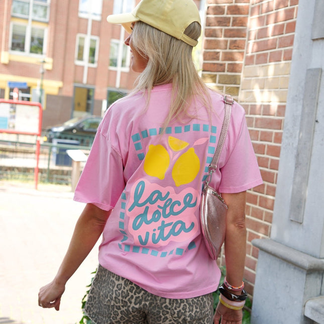 T-SHIRT LA DOLCE VITA LICHTROZE - Hipishet