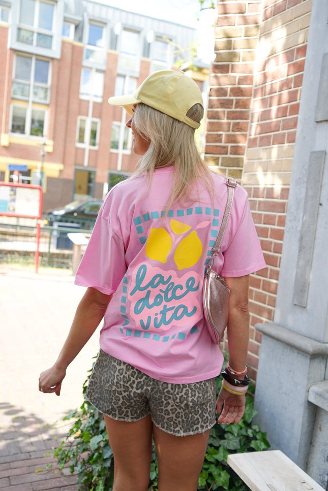 T-SHIRT LA DOLCE VITA LICHTROZE - Hipishet
