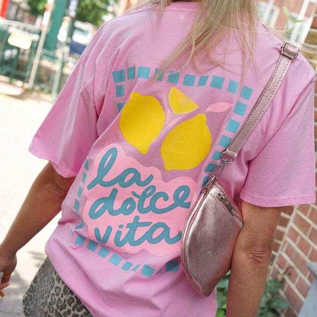 T-SHIRT LA DOLCE VITA LICHTROZE - Hipishet
