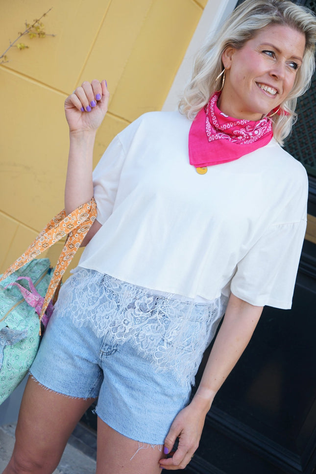 T - SHIRT LACE WIT - Hipishet