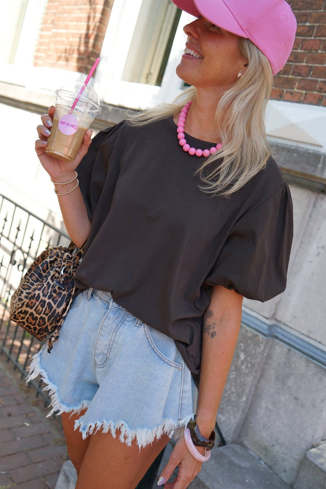 T-SHIRT LAURA BRUIN - Hipishet