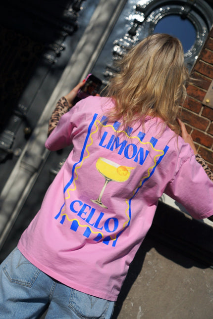 T - SHIRT LIMONCELLO ROZE - Hipishet