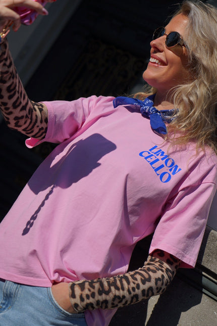 T - SHIRT LIMONCELLO ROZE - Hipishet