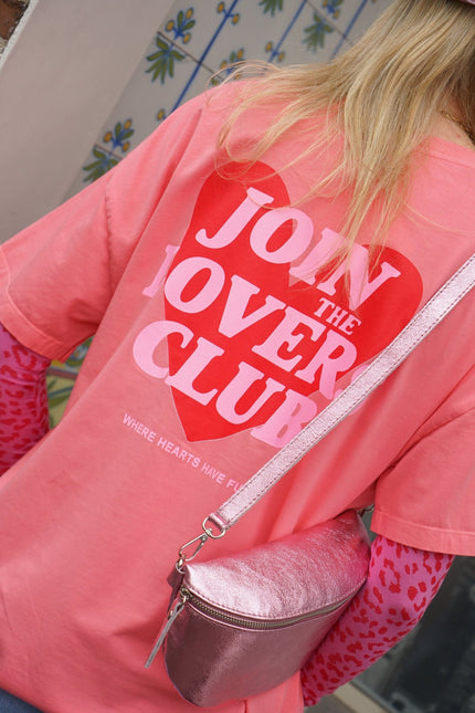 T - SHIRT LOVERS CLUB PEACH - Hipishet