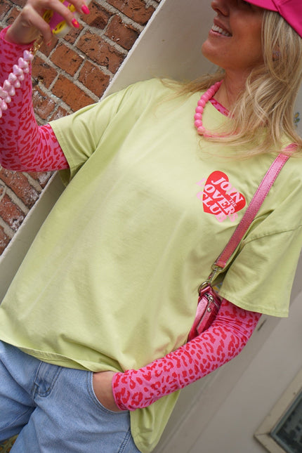 T - SHIRT LOVERS CLUB PISTACHE - Hipishet