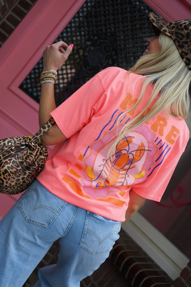 T - SHIRT MARE PEACH - Hipishet