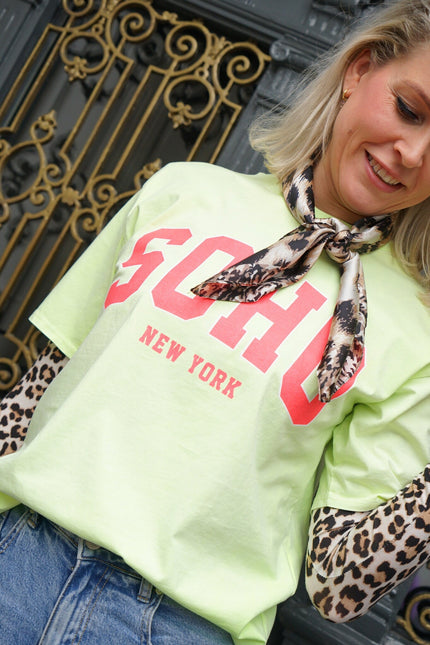 T - SHIRT SOHO GROEN - Hipishet
