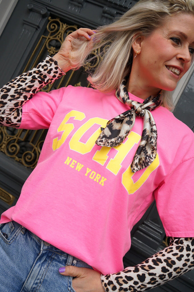 T - SHIRT SOHO ROZE - Hipishet