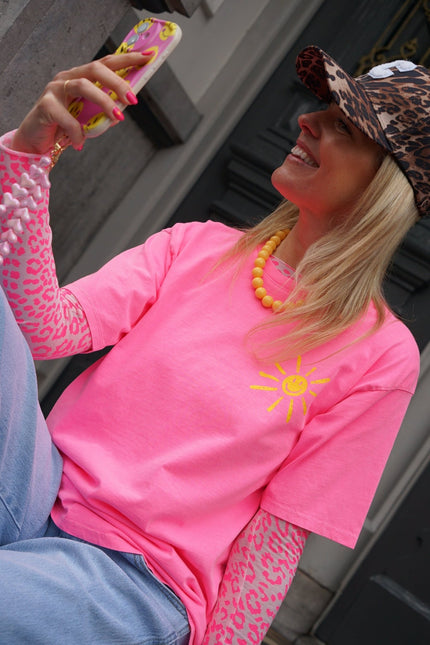 T - SHIRT SUN ROZE - Hipishet