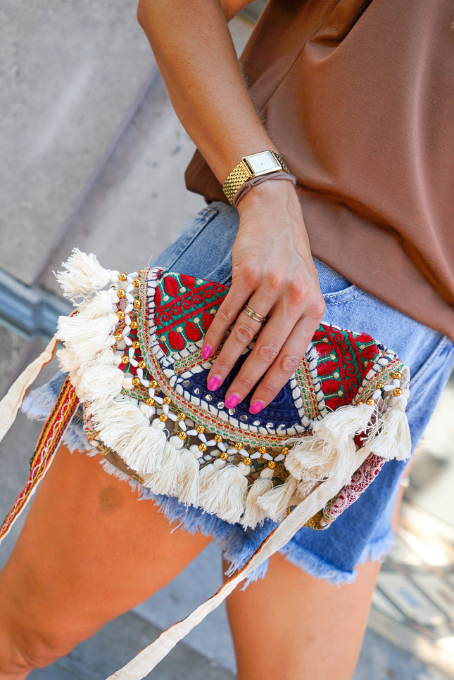 TAS IBIZA BLAUW - Hip is het