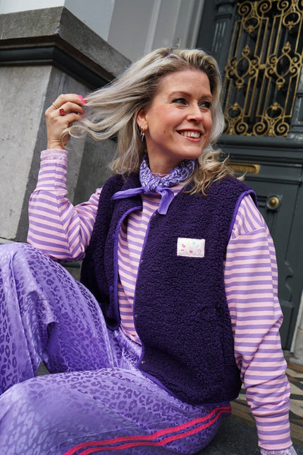 TEDDY GILET ICONIC PAARS - Hipishet
