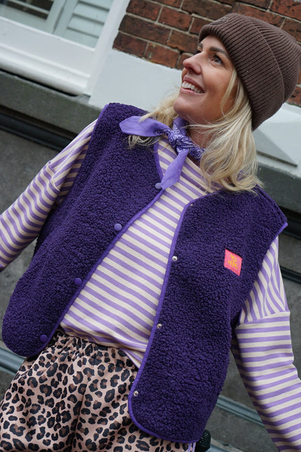 TEDDY GILET OUT OF OFFICE PAARS - Hipishet