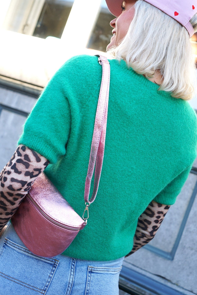 TOP ALPACA GROEN - Hipishet