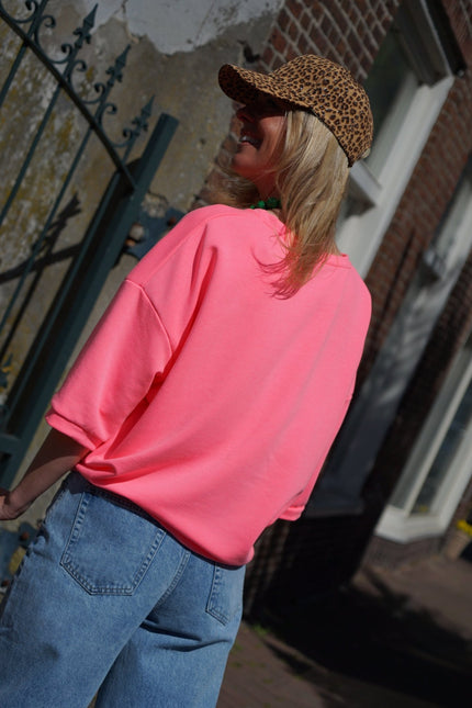TOP CLUB BISOUS NEON ROZE - Hipishet