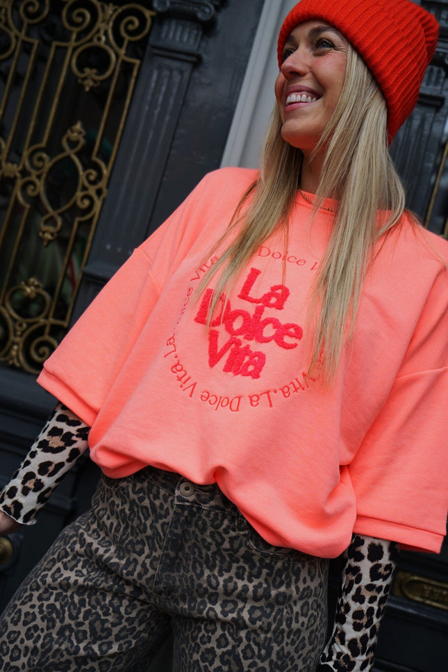 TOP LA DOLCE VITA ORANJE - Hipishet