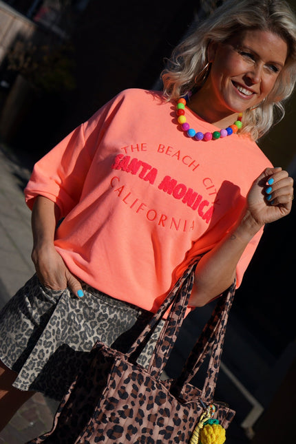 TOP SANTA MONICA ORANJE - Hipishet