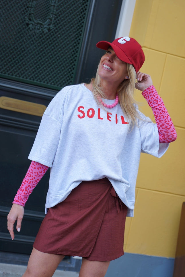 TOP SOLEIL GRIJS - Hipishet